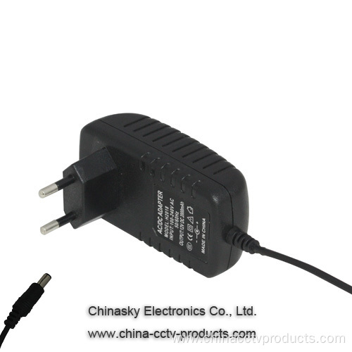 CCTV Power Supply 12VDC 2A Switching EU plug